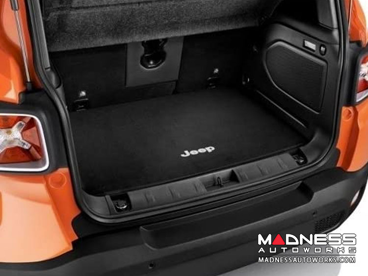 Jeep Renegade Carpeted Cargo Mat - Mopar - Black